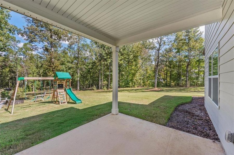Exterior details and patio area of a home in , Hampton (Image 3).