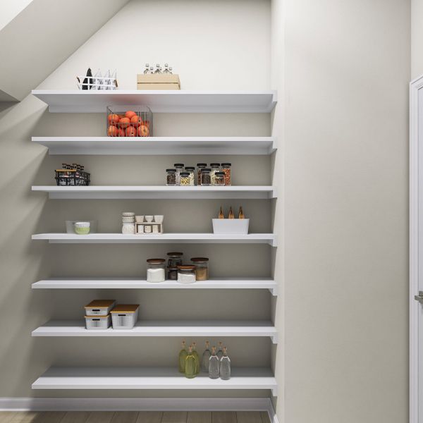 Representative interior finishes for a home built from the Bryker by Tri Pointe Homes in Lariat, Liberty Hill (Image 21).