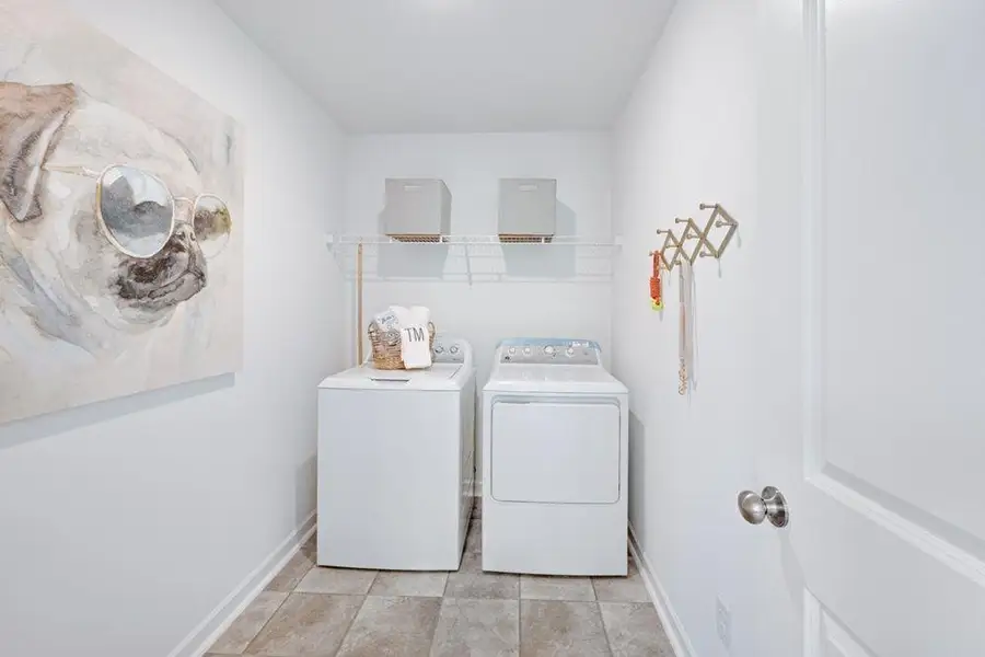 Furnished interior view inside a new home in Falls Creek, Flowery Branch (Image 12). Furnished interior view inside a new home in Falls Creek, Flowery Branch (Image 12).