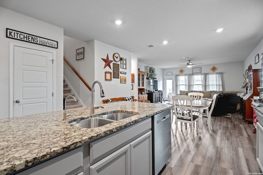 Furnished interior view inside a new home in , Converse (Image 9). Furnished interior view inside a new home in , Converse (Image 9).