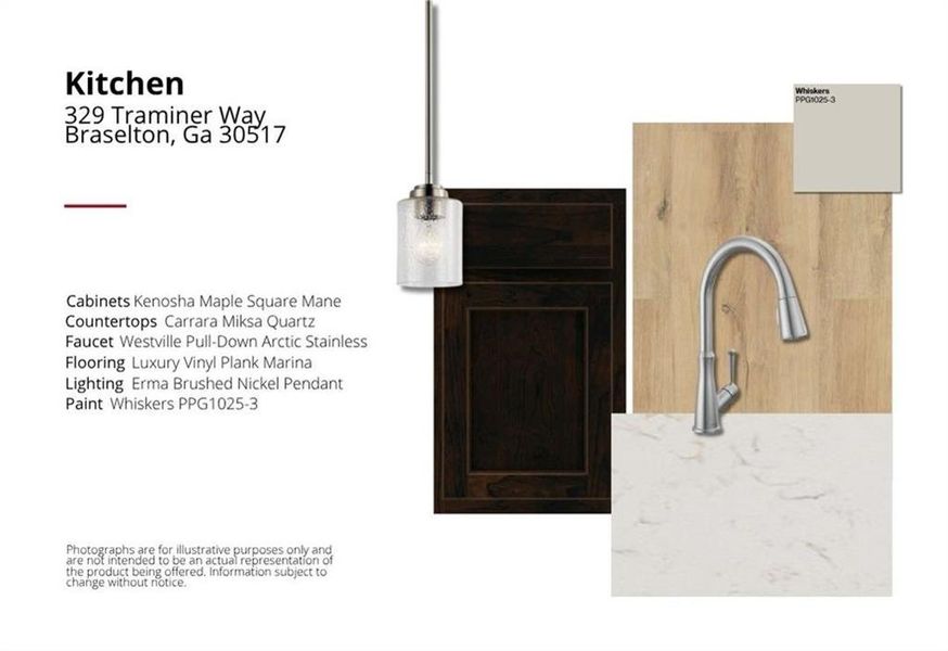 Sample of building materials used in homes in Crossvine Estates, Braselton (Image 4). Sample of building materials used in homes in Crossvine Estates, Braselton (Image 4).