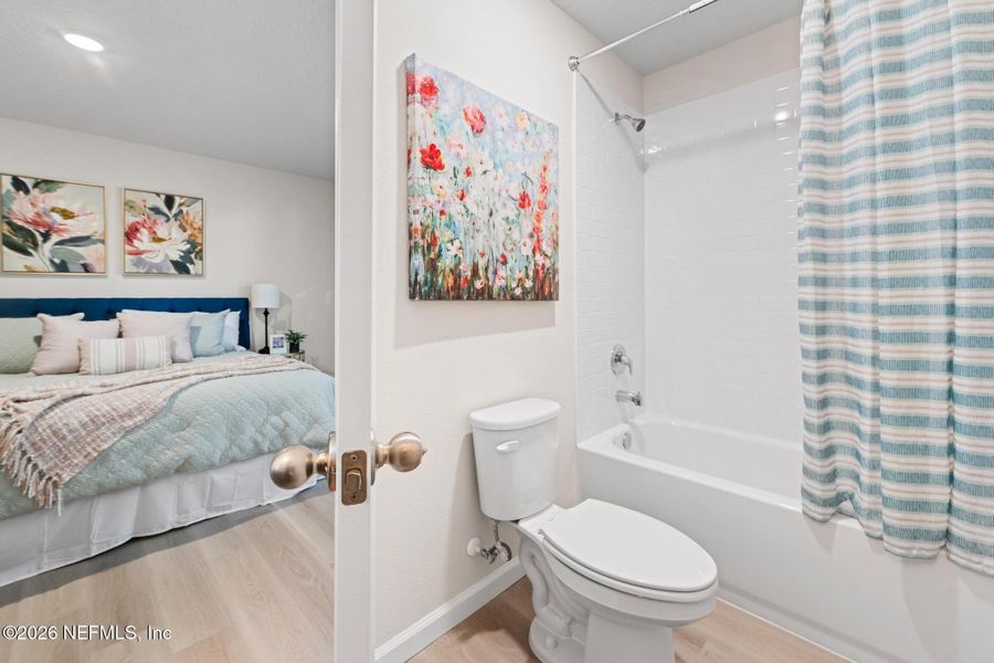 Furnished interior view inside a new home in , Jacksonville (Image 16).