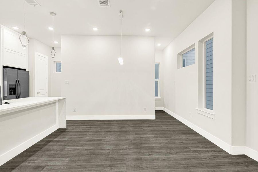 Spacious, unfurnished interior of a new home in , Houston (Image 23). Spacious, unfurnished interior of a new home in , Houston (Image 23).