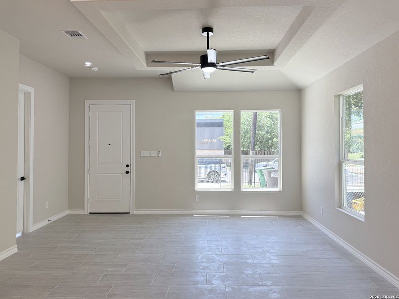 Spacious, unfurnished interior of a new home in , San Antonio (Image 20). Spacious, unfurnished interior of a new home in , San Antonio (Image 20).