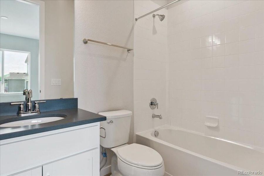 Furnished interior view inside a new home in Trails at Smoky Hill, Parker (Image 5).