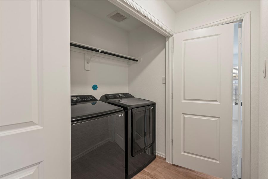 Furnished interior view inside a new home in Sterling Point at Baytown Crossings: Watermill Collection, Baytown (Image 7).