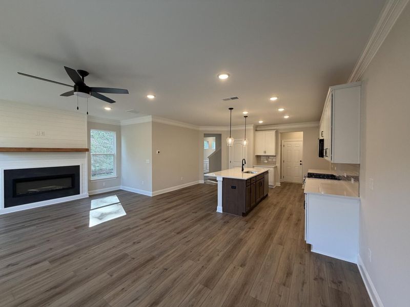 Spacious, unfurnished interior of a new home in Villas at Dawsonville Townhomes, Dawsonville (Image 8).