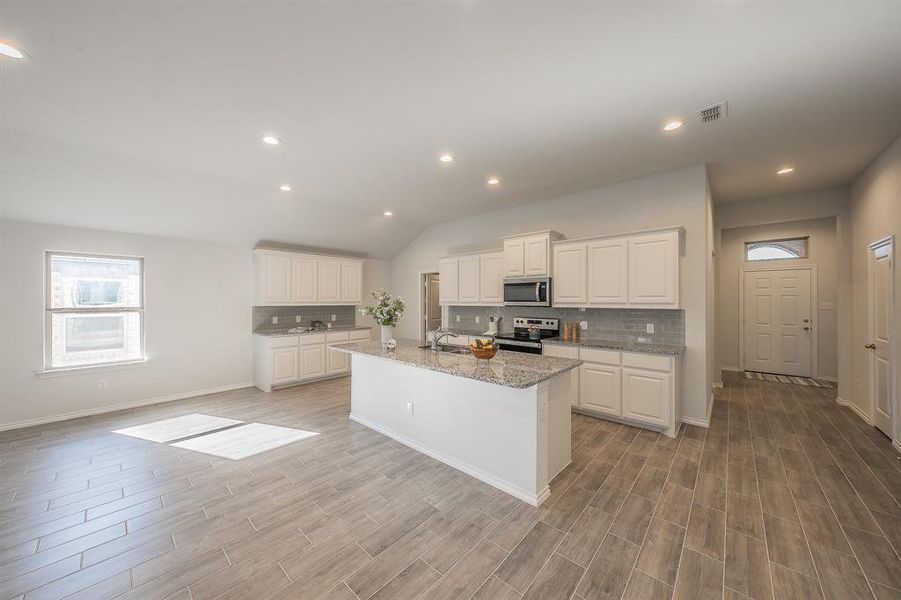 Furnished interior view inside a new home in , Fort Worth (Image 6). Furnished interior view inside a new home in , Fort Worth (Image 6).