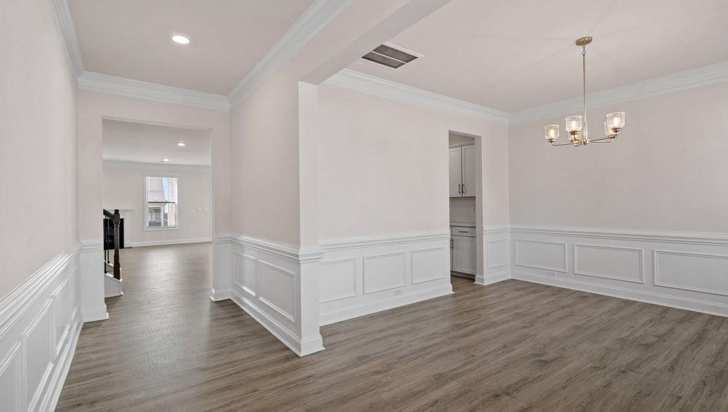 Spacious, unfurnished interior of a new home in Campbell Ridge, Piedmont (Image 16). Spacious, unfurnished interior of a new home in Campbell Ridge, Piedmont (Image 16).