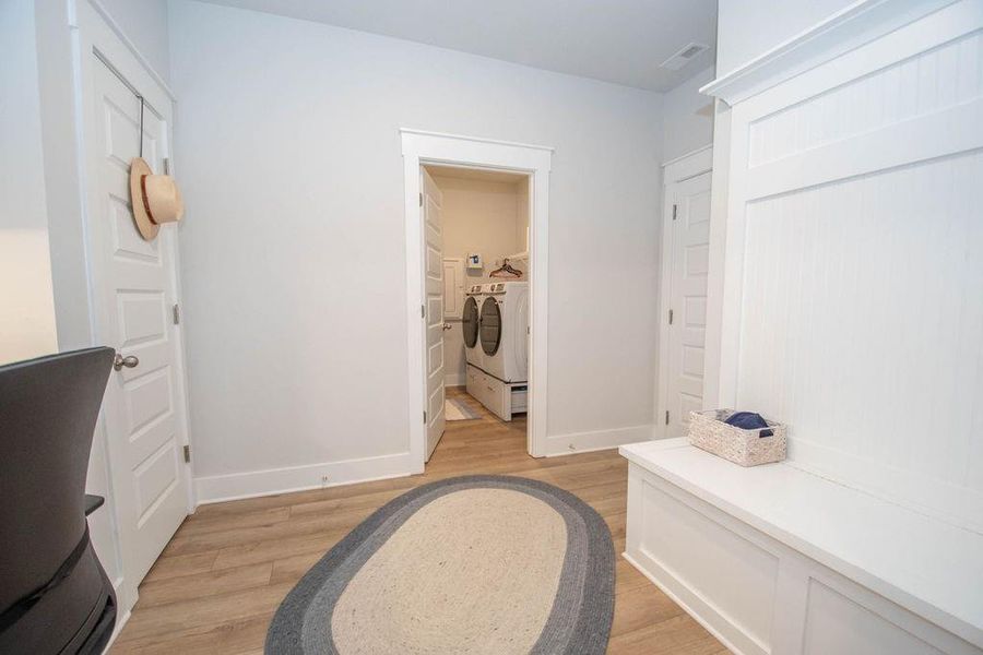 Furnished interior view inside a new home in , Senoia (Image 46). Furnished interior view inside a new home in , Senoia (Image 46).