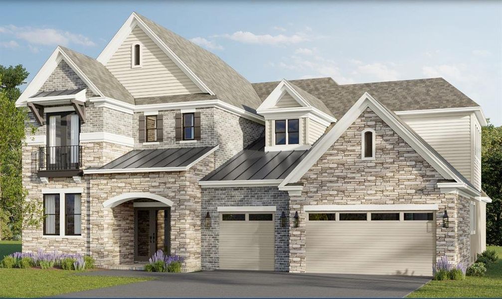 Front exterior of a new home in , Orlando, FL, highlighting curb appeal (Image 1). Front exterior of a new home in , Orlando, FL, highlighting curb appeal (Image 1).