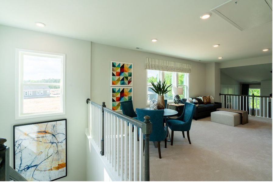 Representative furnished interior of a home built from the Turlington by McKee Homes in Pembroke, Hope Mills (Image 12).