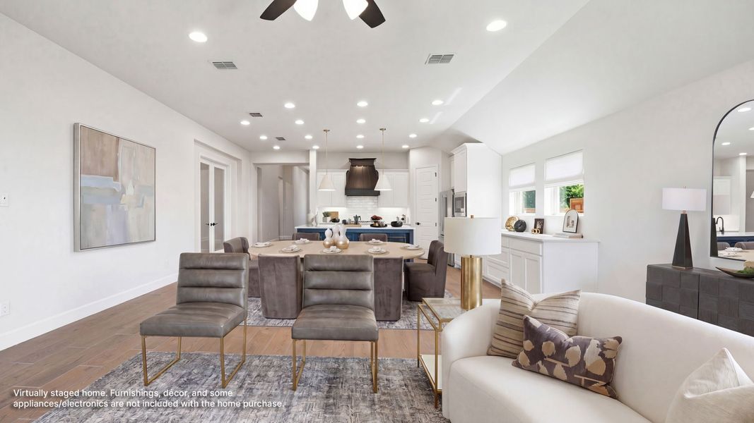 Furnished interior view inside a new home in Lakewood Village, Lakewood Village (Image 8). Furnished interior view inside a new home in Lakewood Village, Lakewood Village (Image 8).