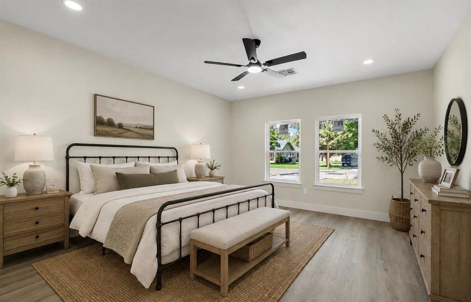 Furnished interior view inside a new home in , Waco (Image 6).