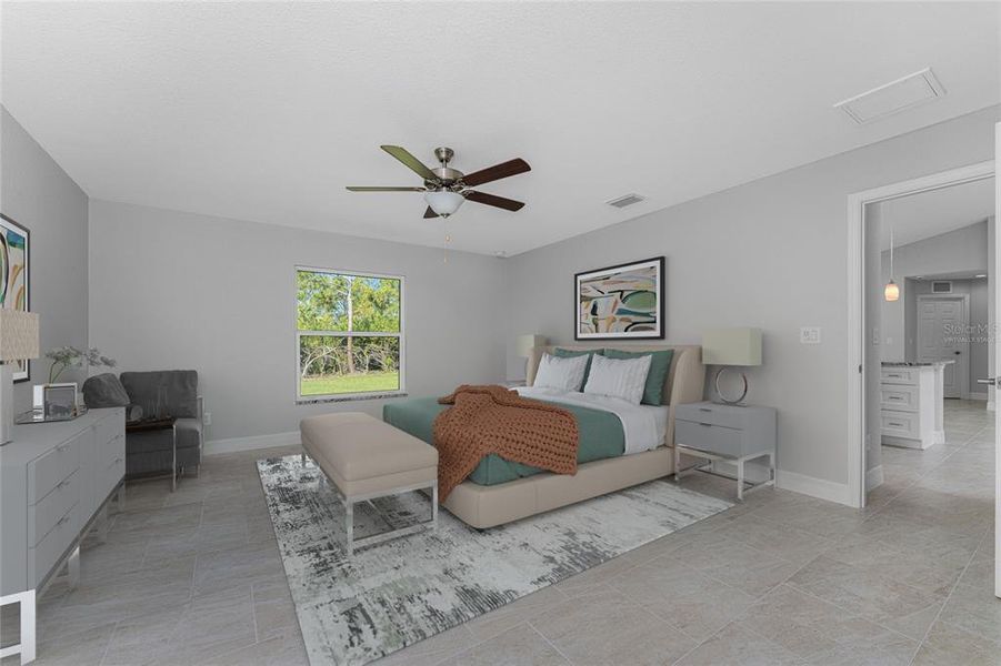 Furnished interior view inside a new home in , North Port (Image 7).