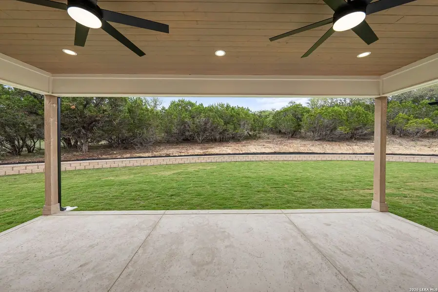 Exterior details and patio area of a home in , Boerne (Image 3).