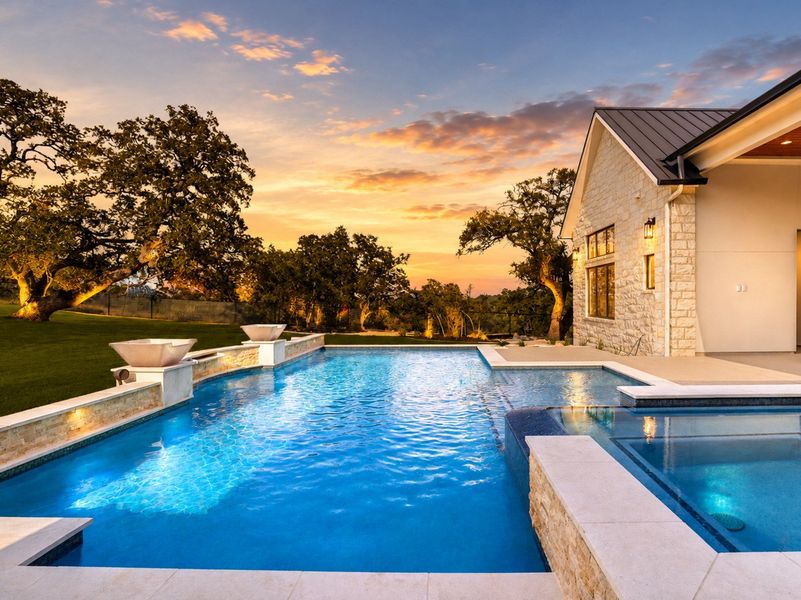 Exterior details and patio area of a home in , Boerne (Image 31). Exterior details and patio area of a home in , Boerne (Image 31).