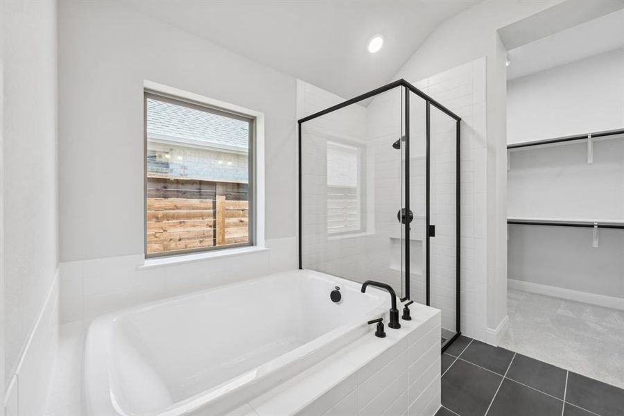 Furnished interior view inside a new home in Solterra - Garden Series, Mesquite (Image 9).