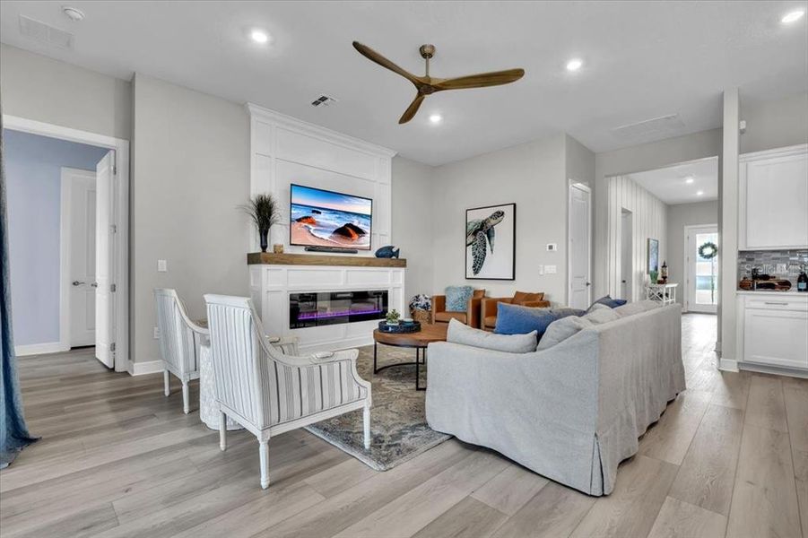 Furnished interior view inside a new home in , Parrish (Image 18).