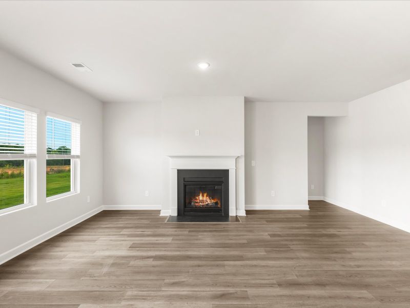 Spacious, unfurnished interior of a new home in Vickery Station, Woodruff (Image 16).