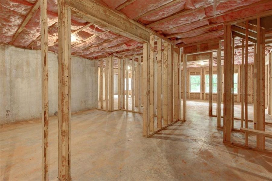 In-progress construction of a new home in , Conyers, GA (Image 48).