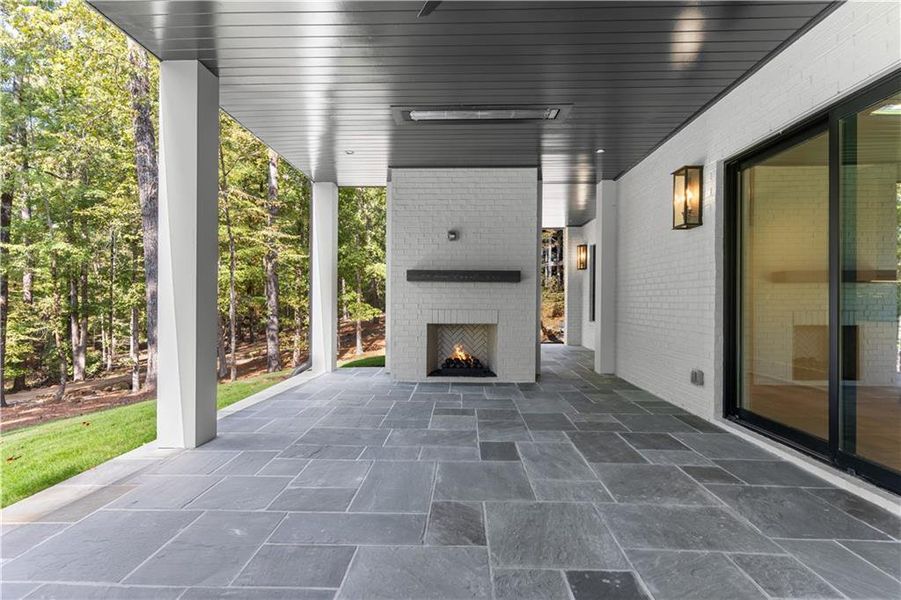 Exterior details and patio area of a home in , Greensboro (Image 3).