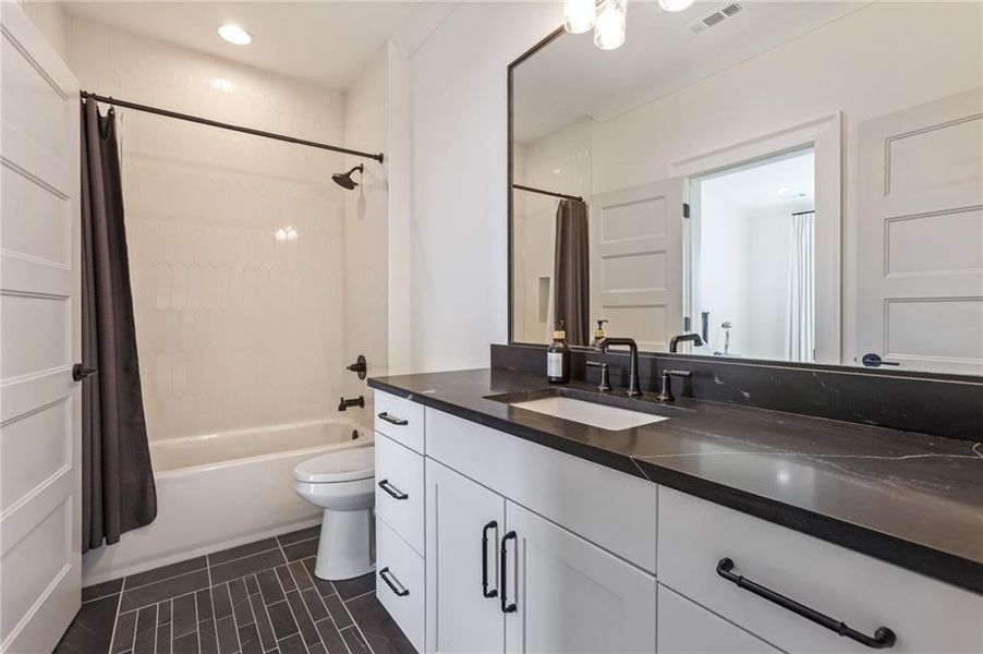 Furnished interior view inside a new home in , Milton (Image 37).