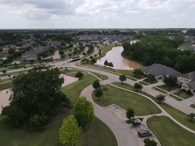 Walking trails and lakes