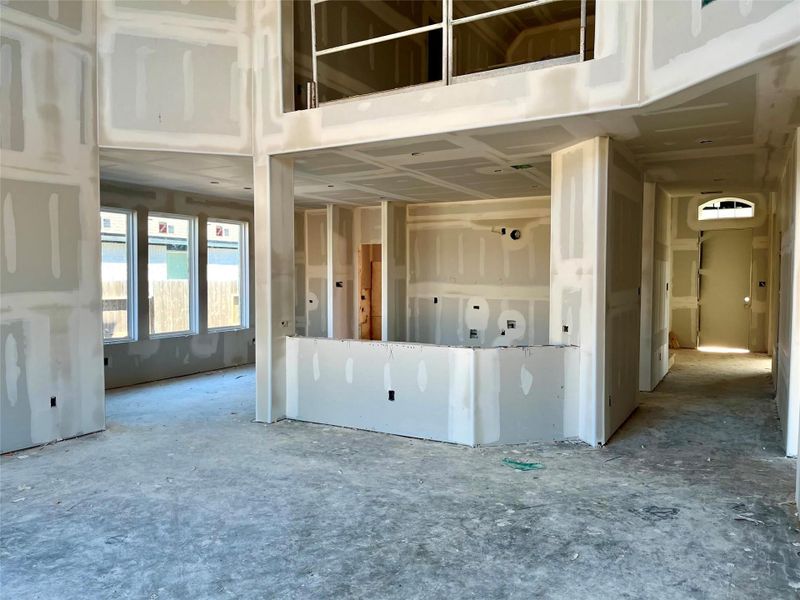 Actual progress of you home.