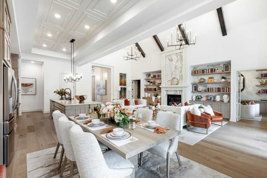 Representative Dining Room - some options shown Representative Dining Room - some options shown