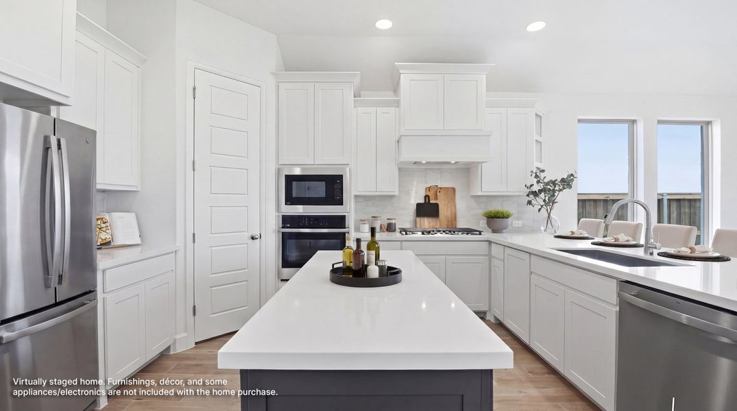 Furnished interior view inside a new home in Meraki, Forney (Image 5).