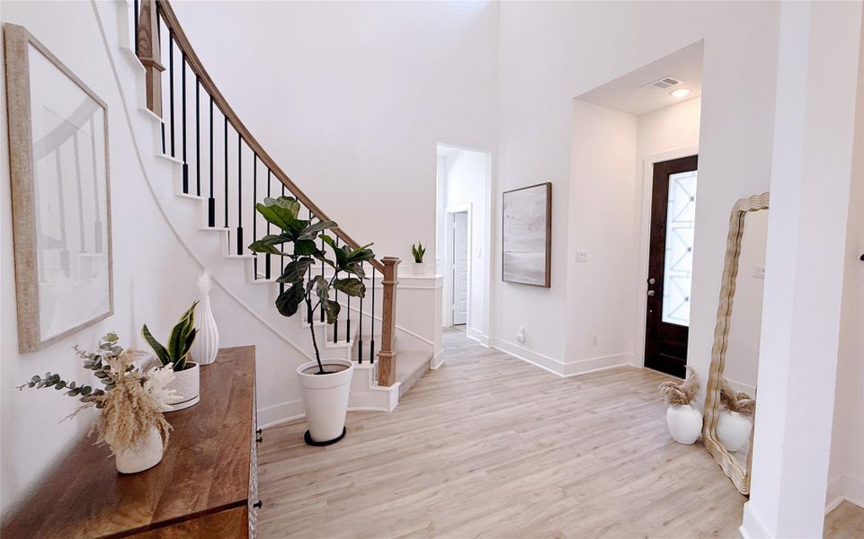 Furnished interior view inside a new home in , Fulshear (Image 31).
