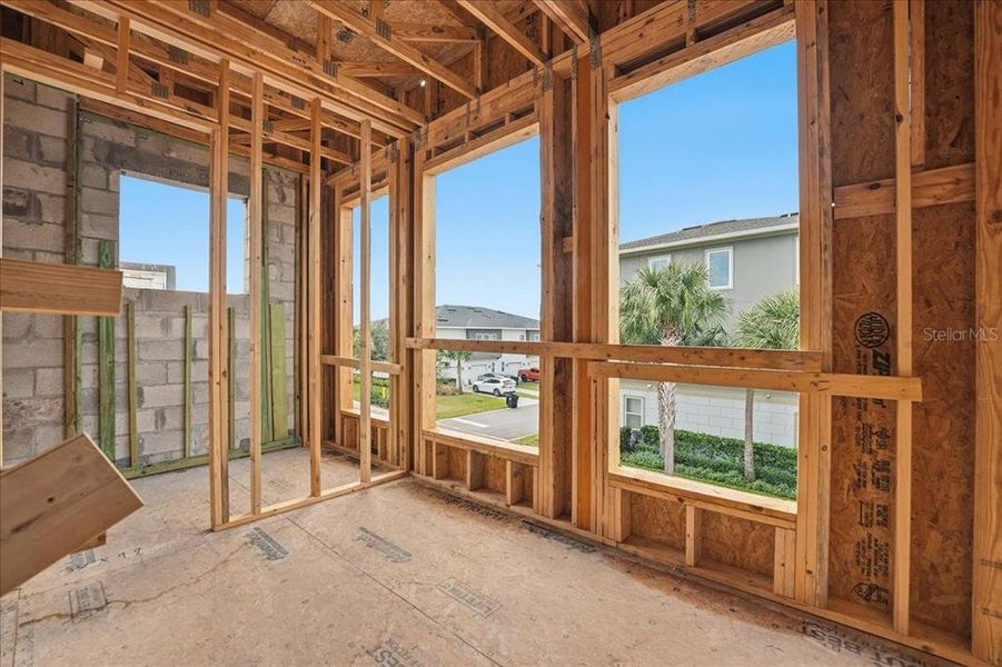 In-progress construction of a new home in , Orlando, FL (Image 32).