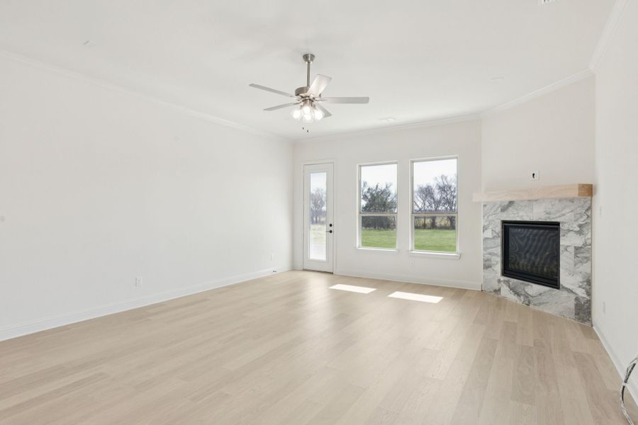 Spacious, unfurnished interior of a new home in Joshua Meadows, Joshua (Image 20). Spacious, unfurnished interior of a new home in Joshua Meadows, Joshua (Image 20).