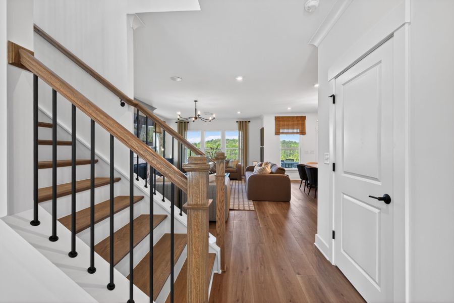 Representative furnished interior of a home built from the Riverton by Pulte Homes in Riversprings, Dacula (Image 9).