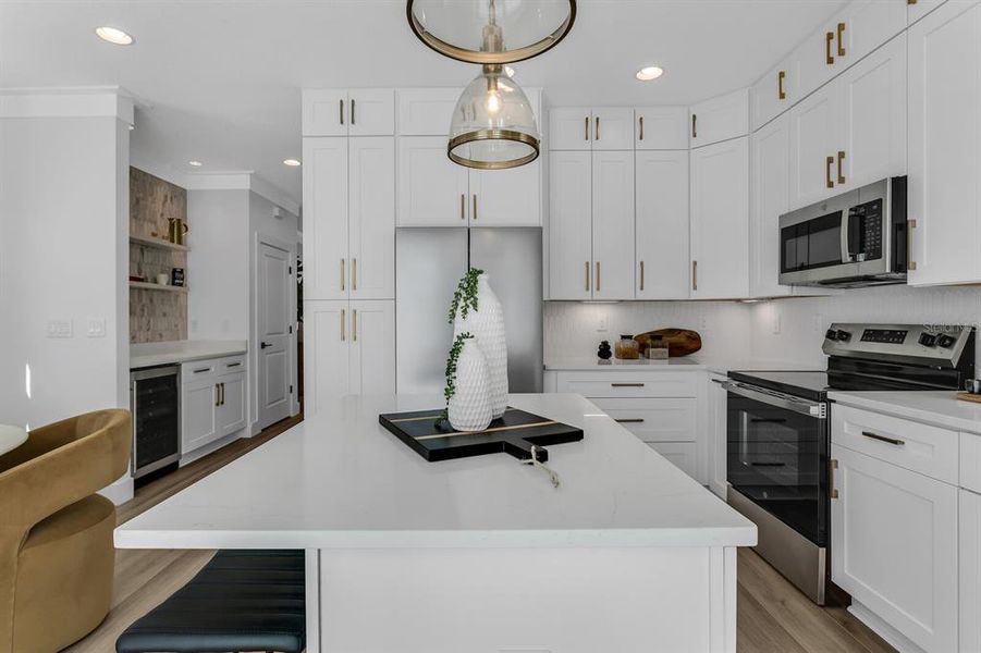 Furnished interior view inside a new home in , Tampa (Image 12).