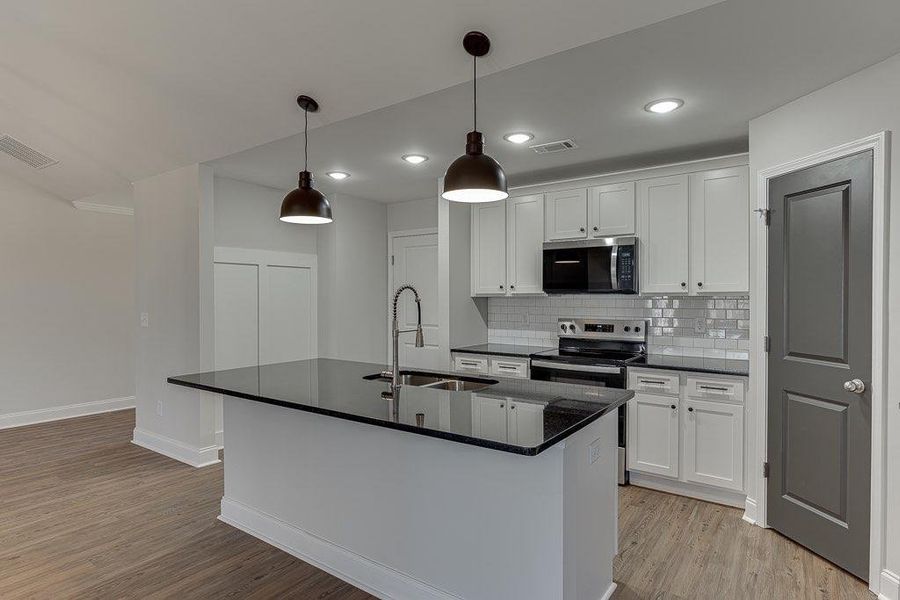 Furnished interior view inside a new home in , Carnesville (Image 7).