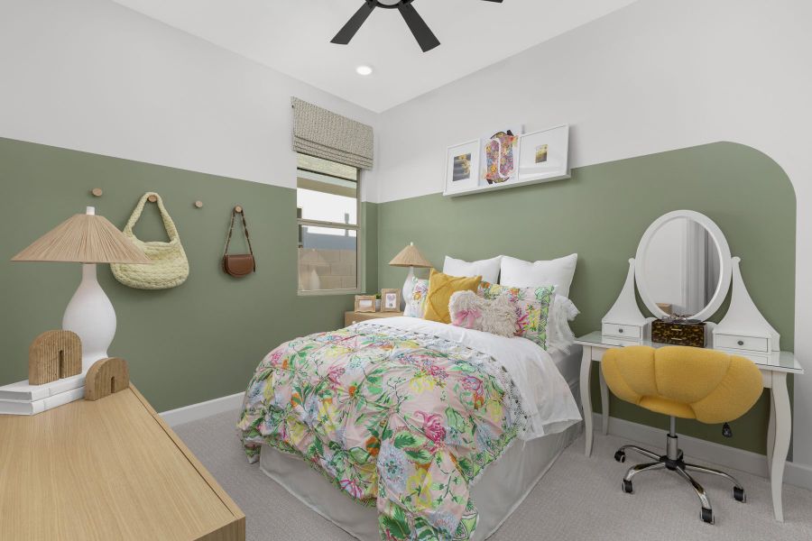 Representative furnished interior of a home built from the Currant by Mattamy Homes in White Tank Vistas, Waddell (Image 16).