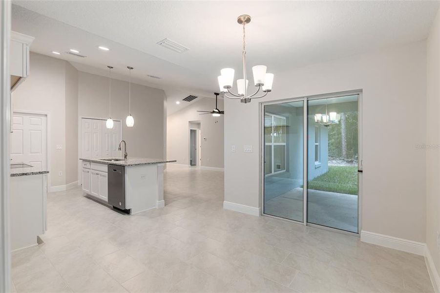 Furnished interior view inside a new home in , Citrus Springs (Image 5).