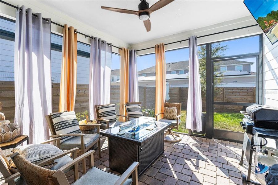 Exterior details and patio area of a home in Weslyn Park, St. Cloud (Image 3). Exterior details and patio area of a home in Weslyn Park, St. Cloud (Image 3).