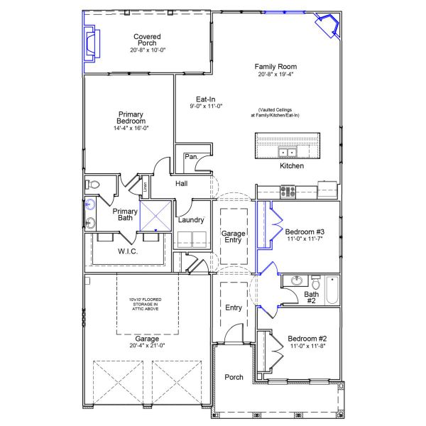 2D floor plan layout of this home in Brayden, Advance, NC (Image 2). 2D floor plan layout of this home in Brayden, Advance, NC (Image 2).