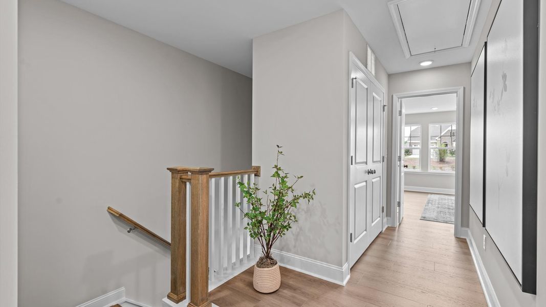 Furnished interior view inside a new home in Essex Townes, Franklinton (Image 10).