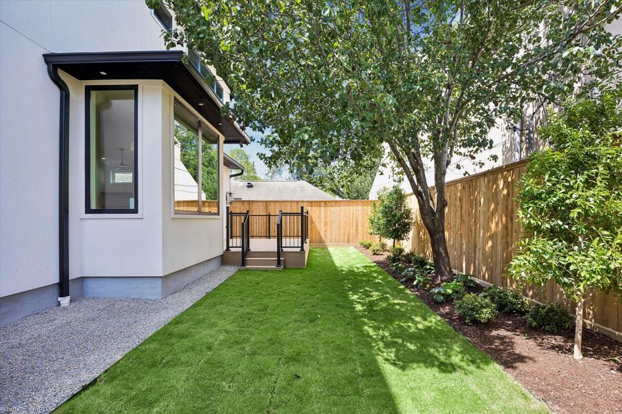 Exterior details and patio area of a home in , Houston (Image 16). Exterior details and patio area of a home in , Houston (Image 16).