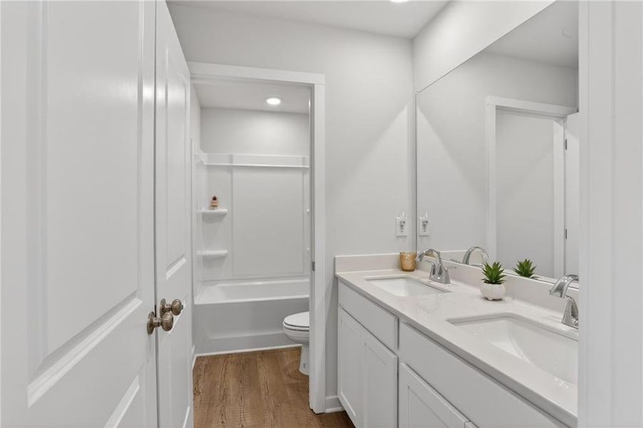 Furnished interior view inside a new home in Parkview Estates, Atlanta (Image 23).