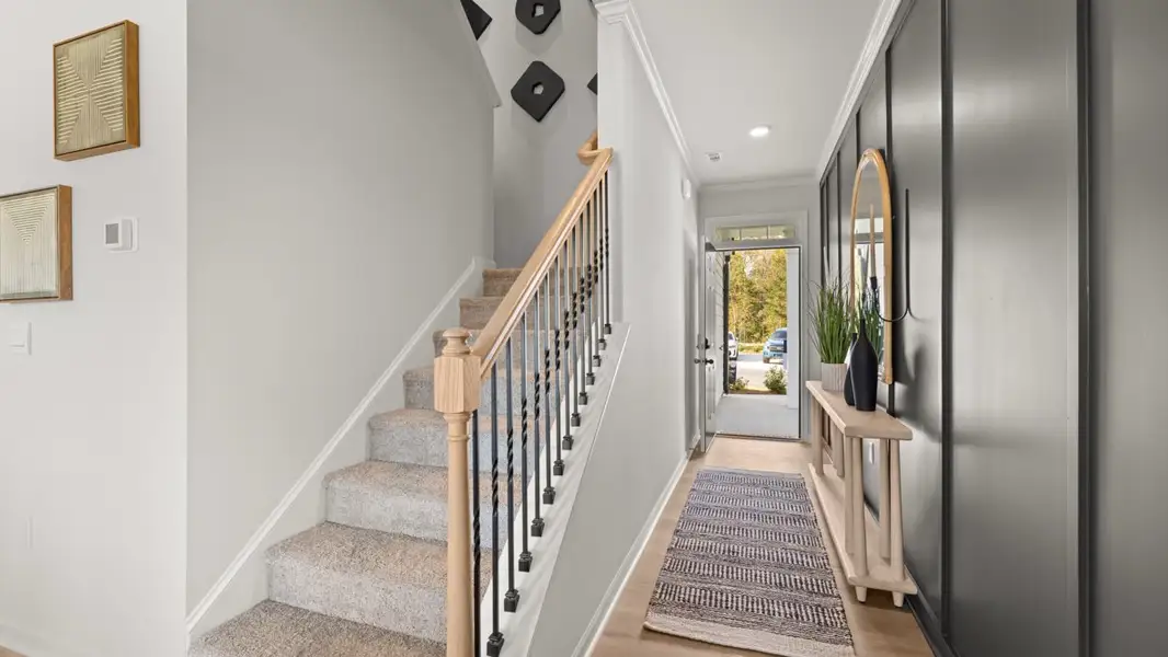 Furnished interior view inside a new home in Hughes Court, Dawsonville (Image 3).