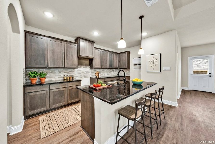 Furnished interior view inside a new home in Summerwood, Red Oak (Image 8).
