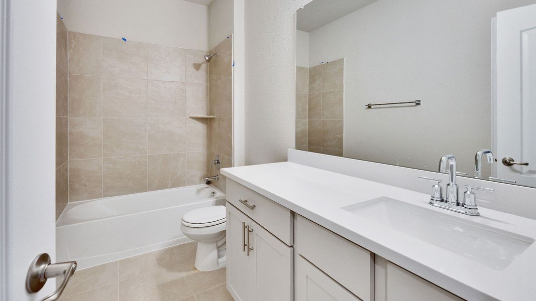 Furnished interior view inside a new home in Briarwood, Elgin (Image 12).