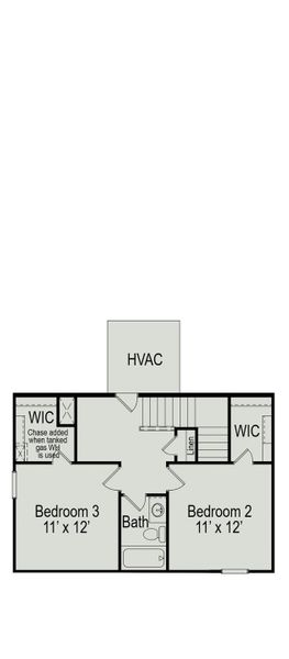 2D floor plan layout of this home in The Canopies, Splendora, TX (Image 3).