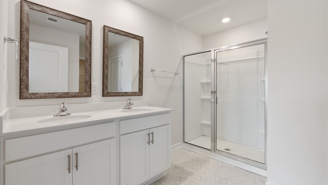 Representative furnished interior of a home built from the CALI by D.R. Horton in Waverly Station, Greenwood (Image 10).