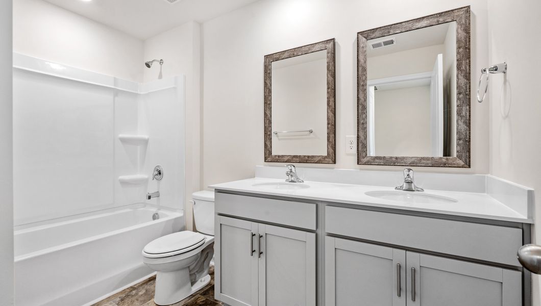 Furnished interior view inside a new home in Waverly Station, Greenwood (Image 12).